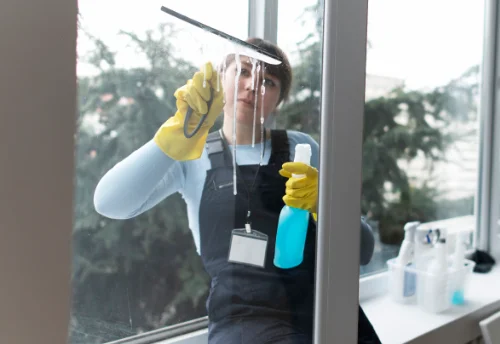 Nettoyage de vitres intérieures et extérieures à Hauteville-la-Guichard